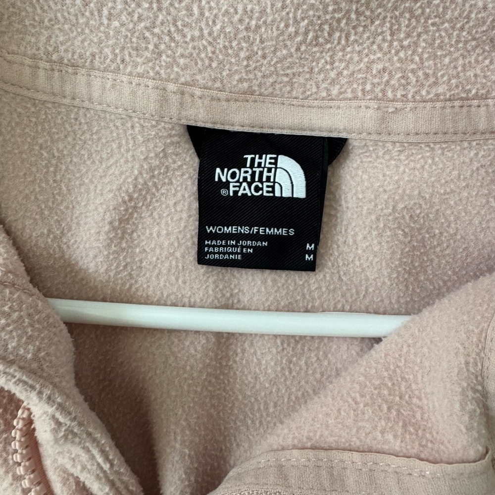 The North Face Light Pink Fleece Pullover - Picture 3 of 3